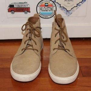 Suede High Top Sneakers